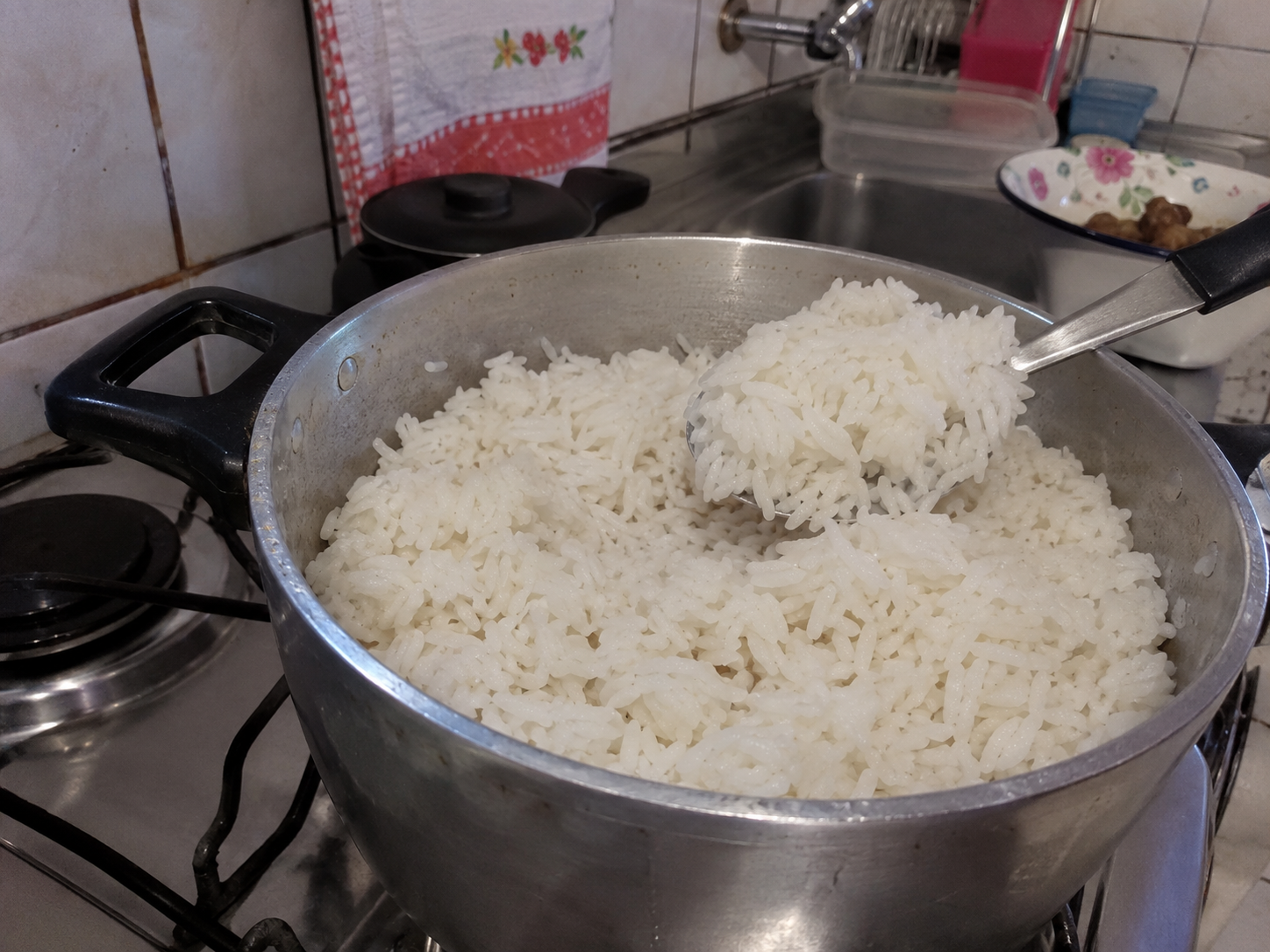 Arroz branco soltinho