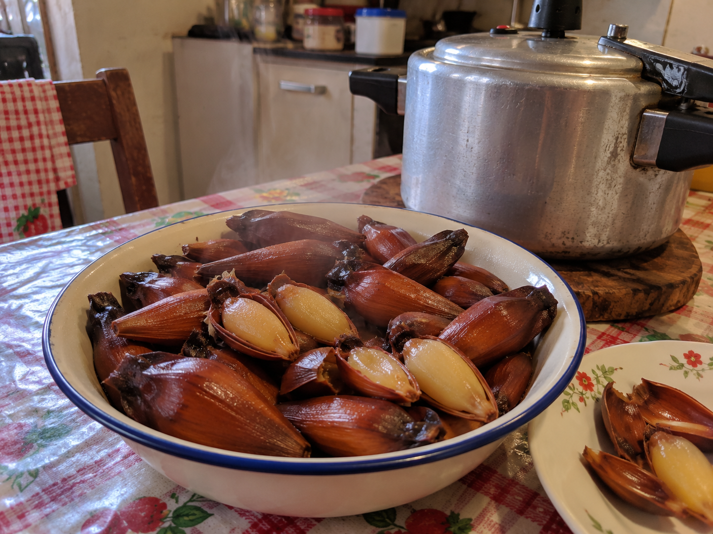Pinhão na pressão