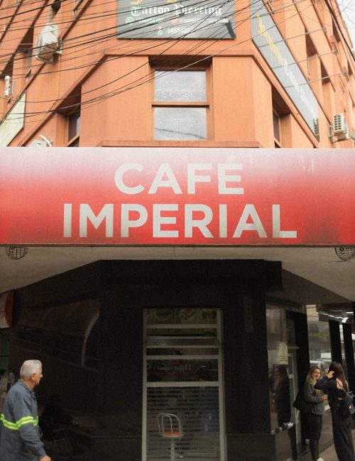 Café Imperial no Centro de Canoas.