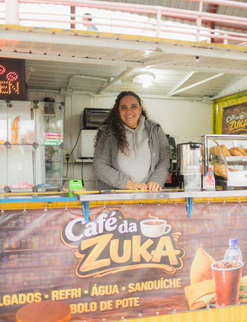 Banca de cachorro-quente em Niterói, Canoas.